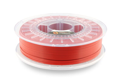 PLA tlačová struna Extrafill signálna červená 1,75mm 750g Fillamentum