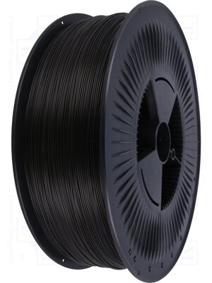 PET-G filament 1,75 mm čierny Devil Design 5 kg