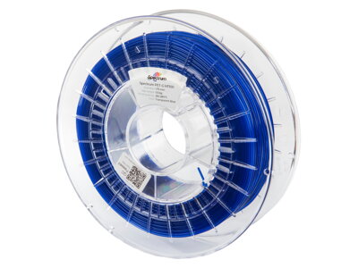 PETG HT100 filament Transparent Blue 1,75 mm Spectrum 0,5 kg