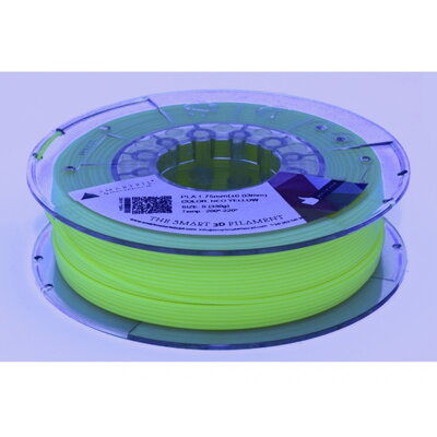 PLA filament neónovo žltý 1,75 mm Smartfil 750g