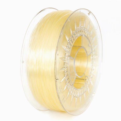PLA filament 1,75 mm transparentný Devil Design 1 kg
