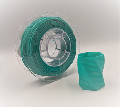 PET-G filament 1,75 mm smaragdovo zelený emerald green Devil Design 1 kg
