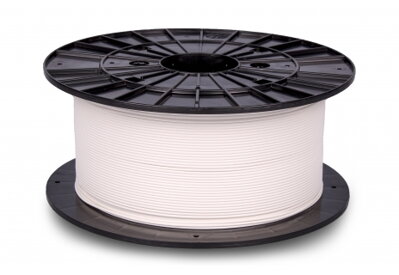 Filament-PM PLA + vylepšená ľahko tlačiteľná struna biela 1,75 mm 1 kg Filament PM