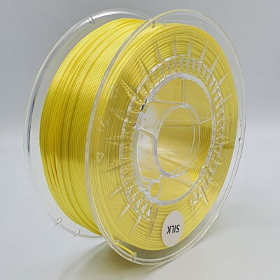 SILK filament jasne žltý Devil Design 1 kg 1,75 mm