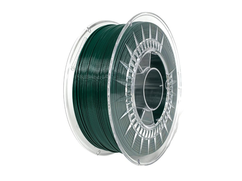 PET-G vlákno 1,75 mm závodné zelené Devil Design 1 kg PET-G vlákno 1,75 mm závodné zelené Devil Design 1 kg