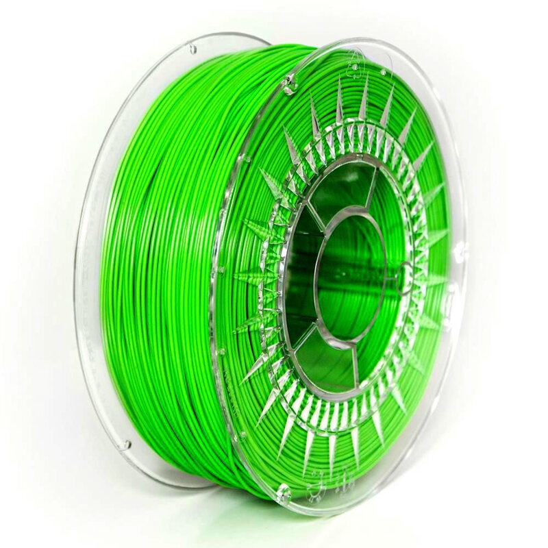 PET-G filament 1,75 mm jasne zelený Devil Design 1 kg