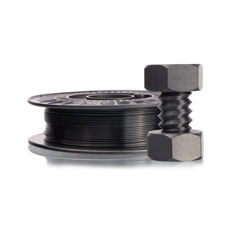 Vlákno-PM PET-G String Black Transparent Filement PM 1,75 mm 0,5 kg Vlákno-PM PET-G String Black Transparent Filement PM 1,75 mm 0,5 kg