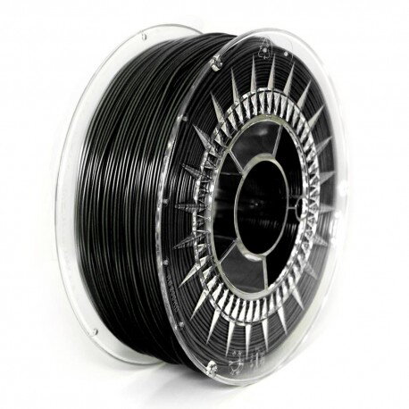 Boky tlačené reťazec 1,75 mm čierneho Devil Design 1 kg Boky tlačené reťazec 1,75 mm čierneho Devil Design 1 kg
