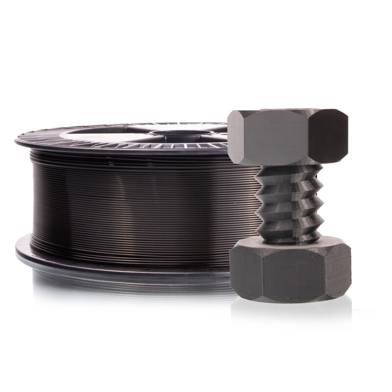 Vlákno-PM PET-G Press String Black 1,75 mm 2 kg vlákno PM