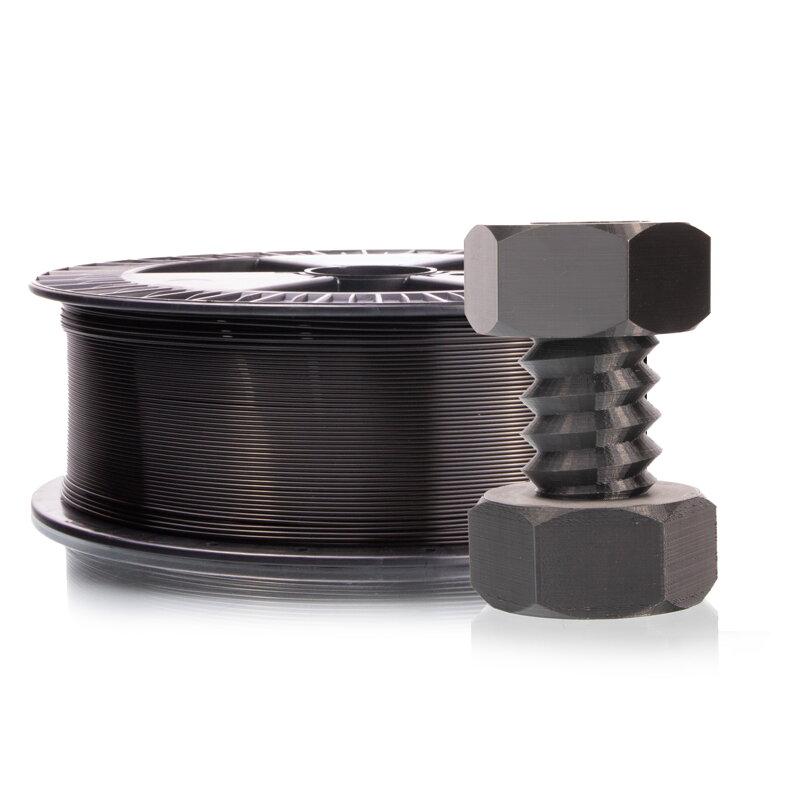 Vlákno-PM PET-G Press String Black 1,75 mm 2 kg vlákno PM Vlákno-PM PET-G Press String Black 1,75 mm 2 kg vlákno PM