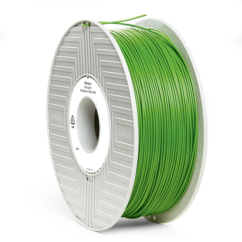 PLA Filament 1,75 mm zelený doslovný 1 kg PLA Filament 1,75 mm zelený doslovný 1 kg