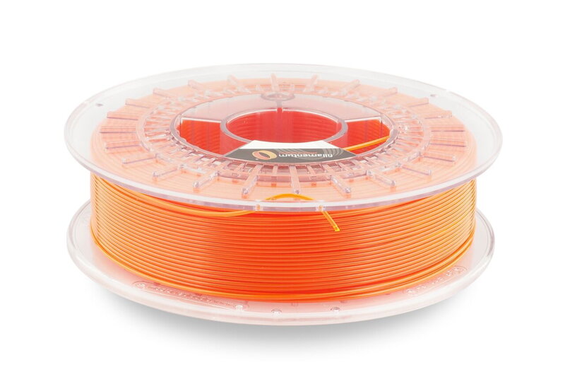 CPE HG100 Neon Orange Transparent 1,75 mm 750g Fillamentum CPE HG100 Neon Orange Transparent 1,75 mm 750g Fillamentum