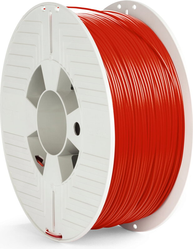 PET-G vlákno 1,75 mm červené doslovne 1 kg