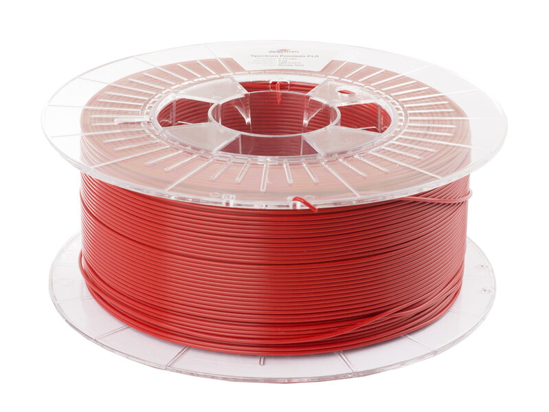 PLA Filament Bloody červené 1,75 mm spektrum 1 kg