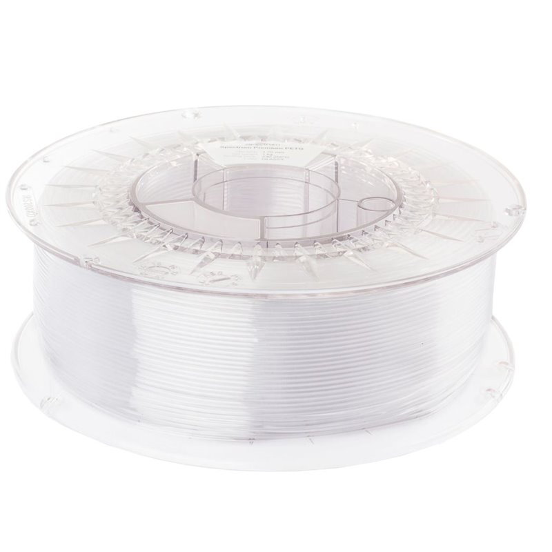 PETG Transparentné vlákno sklovité 1,75 mm spektrum 1 kg PETG Transparentné vlákno sklovité 1,75 mm spektrum 1 kg