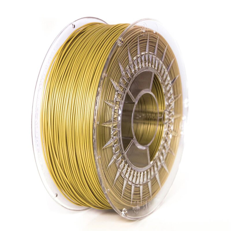 PLA filament 1,75 mm Zlatý Devil Design 1 kg PLA filament 1,75 mm Zlatý Devil Design 1 kg