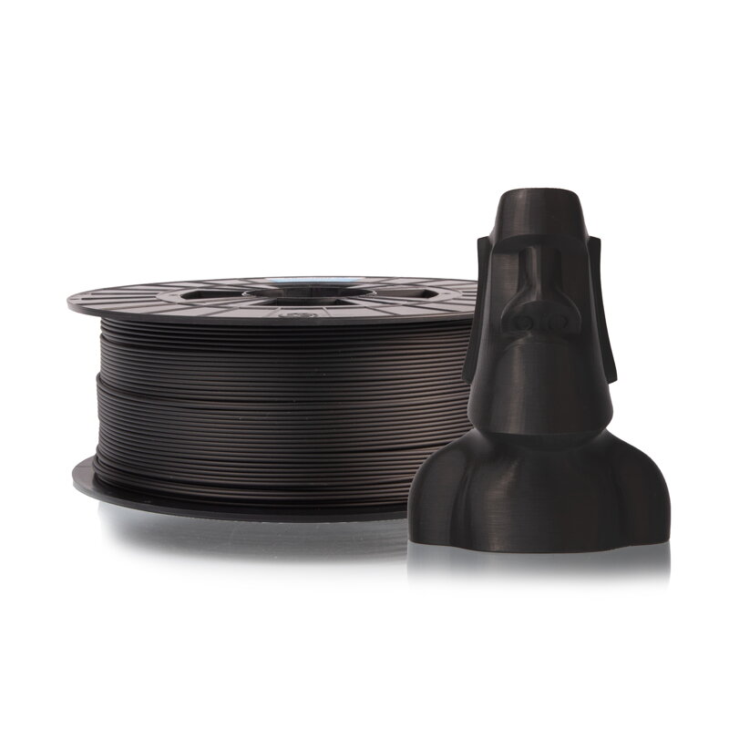 Filement-PM PLA + Vylepšené ľahko vytlačiteľné reťazec Čierne 1,75 mm 1 kg vlákna PM