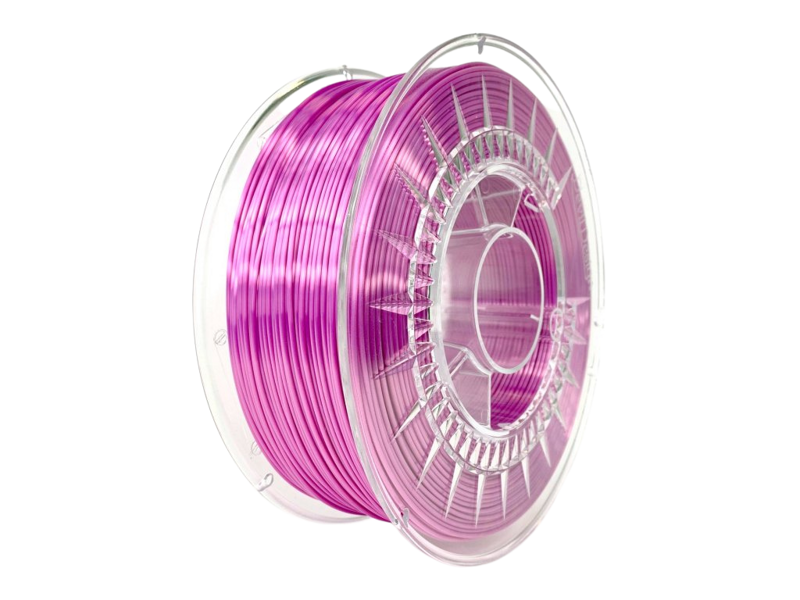 SILK filament jasne ružový Devil Design 1 kg 1,75 mm