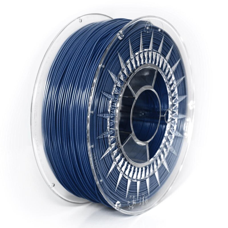 PLA Filament 1,75 mm tmavo modrý Devil Design 1 kg
