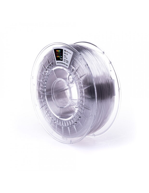 Tlač s úsmevom - PET -G - 1,75 mm - Prírodné - 1 kg Tlač s úsmevom - PET -G - 1,75 mm - Prírodné - 1 kg
